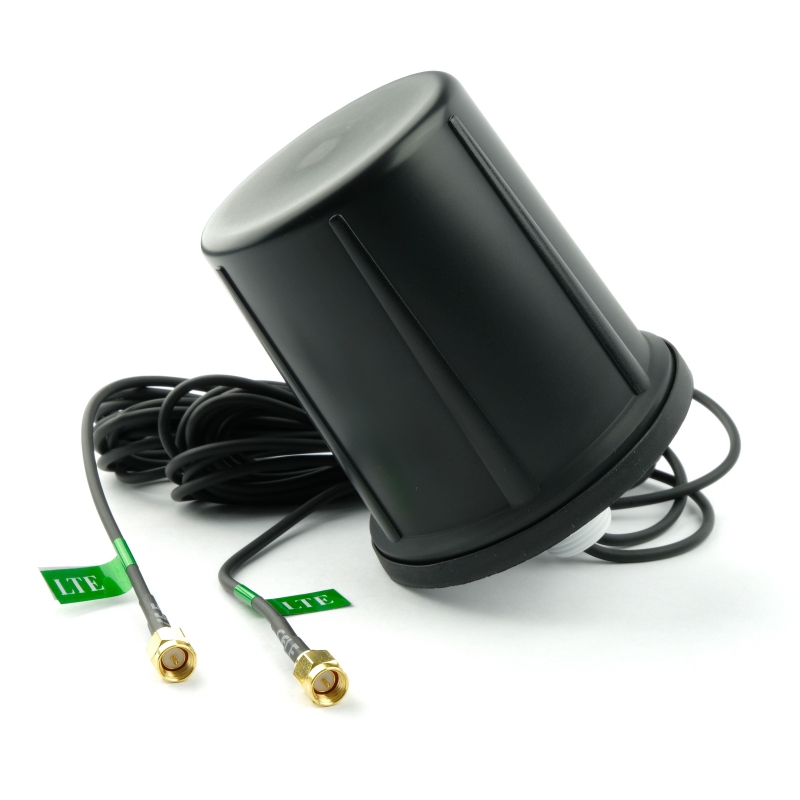 Hoge hufterproef MiMo LTE  2x 3m RG174 SMA-M (overzicht)