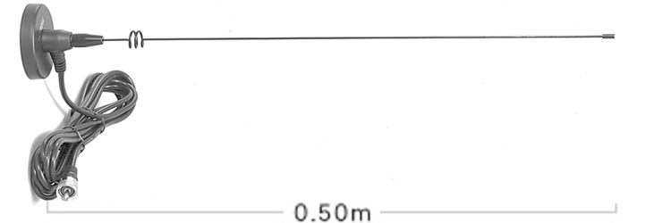 Diamond MR77 magneetvoet antenne 144/430mhz