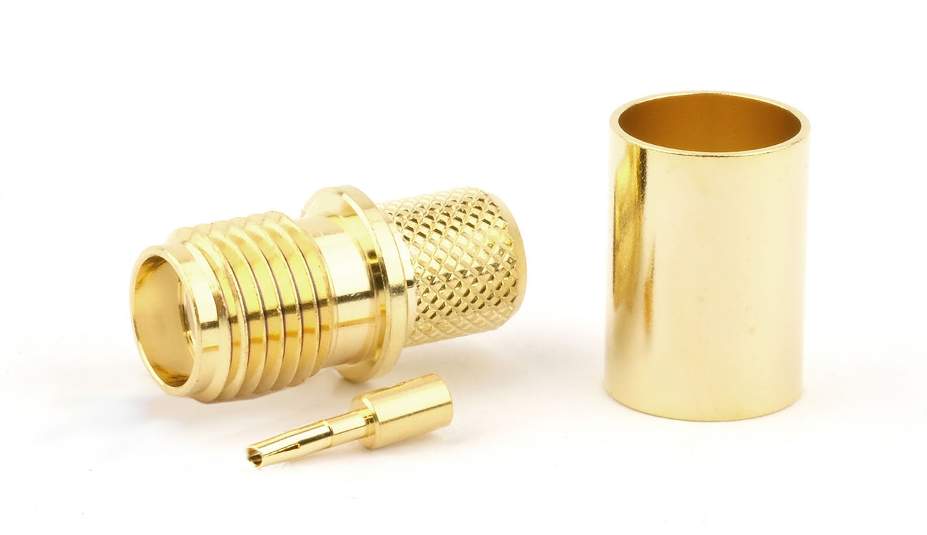 SMA-Female Crimp voor o.a. CELF300 en Aircell7