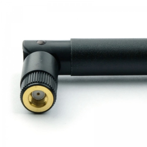 Stubby ant. tbv 2.4/5GHz met een SMA-Male R/P (zijkant geknikt)