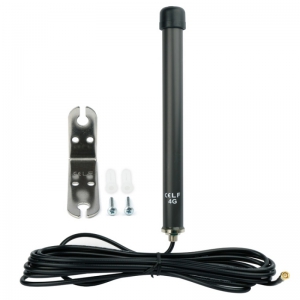 Vaste montage ant. 2/3/4G met 10m CELF200 en SMA-M (overzicht)